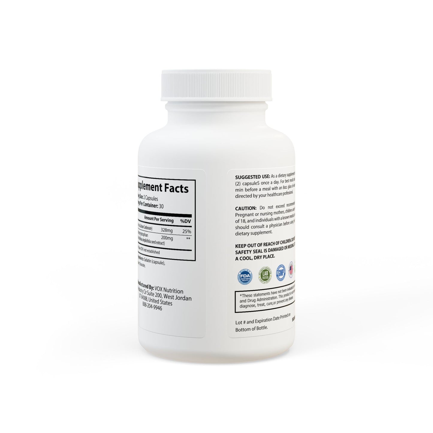 5-HTP - Hydroxytryptophan (60 Capsules)